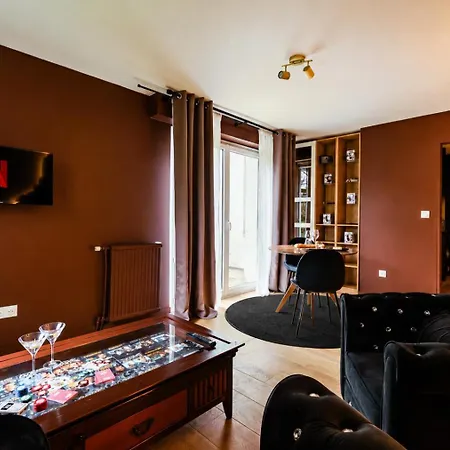 007 Loveroom Secrete Jacuzzi Prive Cinema 4k * Courcouronnes